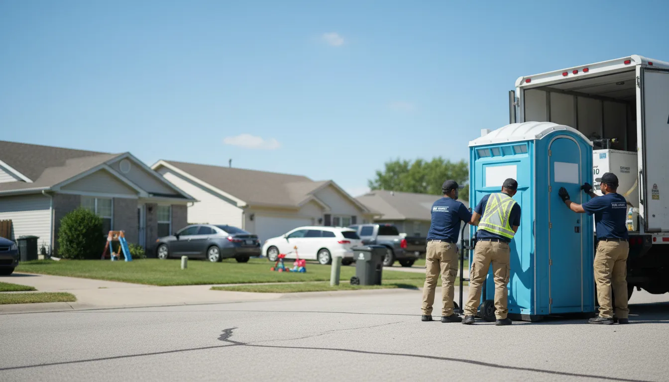 Standard Porta Potty Rentals in Harvel, IL near me
